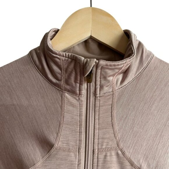 Lululemon Catch Me Air Jacket Size 6 Champagne Cream - Picture 3 of 12